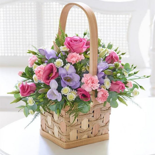 Seasonal Floral Basket