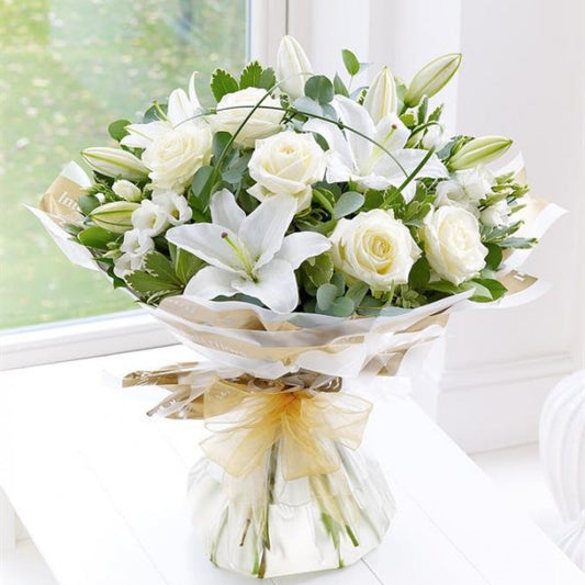 Wonderfully White Hand Tied